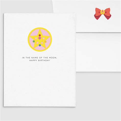 Sailor Moon Birthday Card Punny Birthday Card Greeting Card Etsy