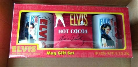 Elvis Presley Signature Product Mug T Set 2 Mugs And Hot Cocoa For