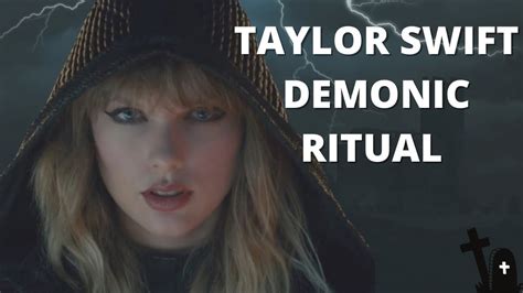 Taylor Swift Performs A Demonic Ritual At Her Concert Witchcraft