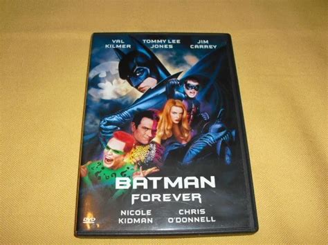 BATMAN FOREVER DVD Val Kilmer Jim Carrey Tommy Lee Jones Nicole