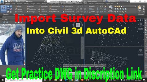 How To Import Survey Data Into Civil 3d Import Survey Data In Survey