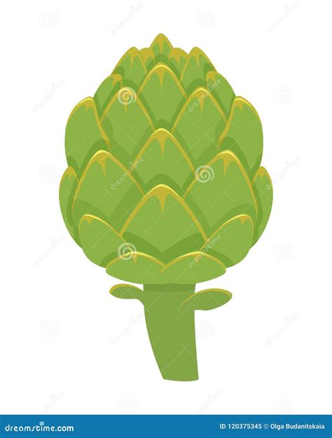 Artichoke Vector Sketch Icon Isolated On Background With Text Hand Drawn Artichokes For