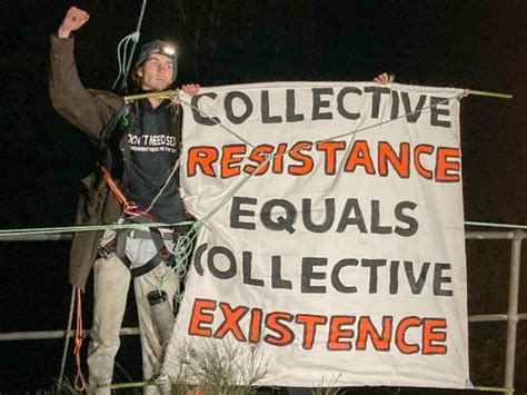 Blockade Australia Protesters Disrupt Newcastle Port For Climate Action