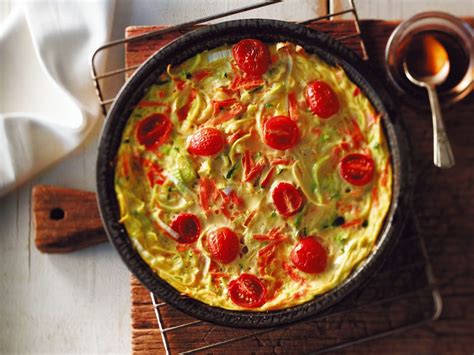 Quiche sans croûte aux légumes à lérable Glouton