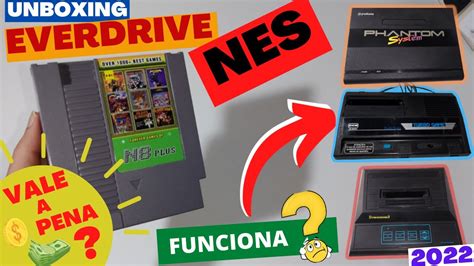 EVERDRIVE NES N8 PLUS do AliExpress Unboxing e análise de