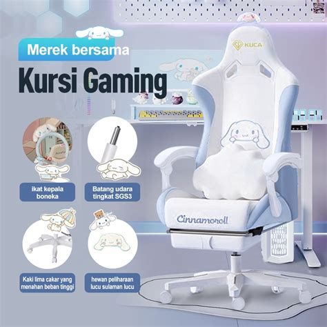 Jual KUCA Gaming Chair Kursi Gaming Cinnamoroll Gaming Chair