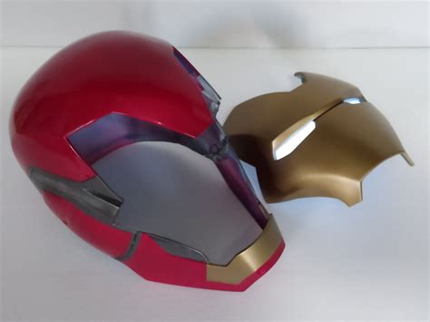 Iron Man Mark 85 Endgame Helmet Fully Painted And Wearable With Etsy