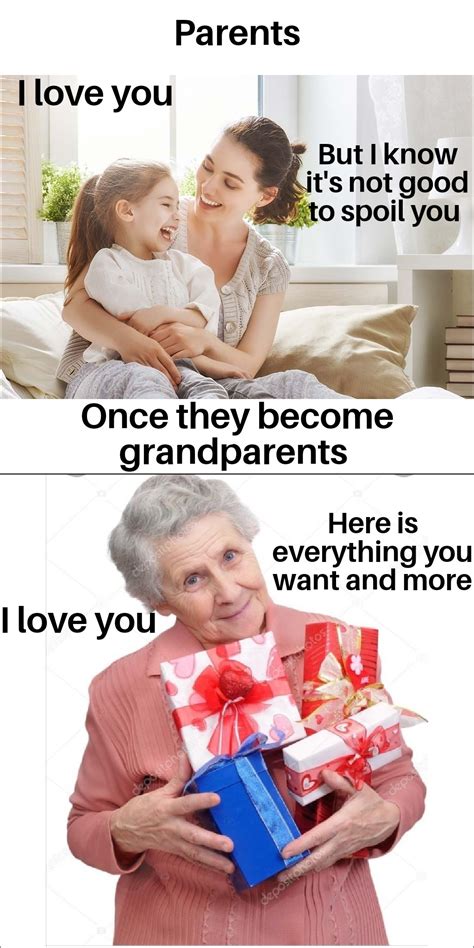 As my Nan always said it's her right as a grandma. | /r/wholesomememes ...