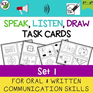 Speak, Listen, Draw: An Activity to Improve Communication & Use ...