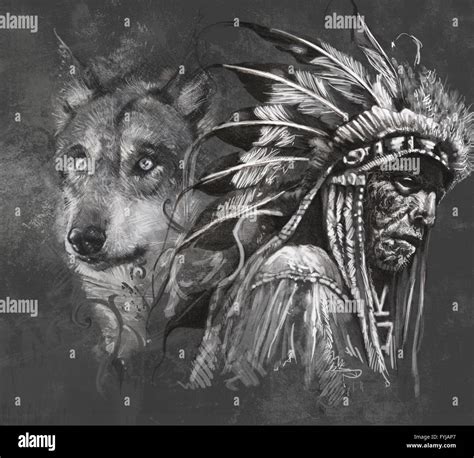 Indian Chief Tattoo Designs - Design Talk