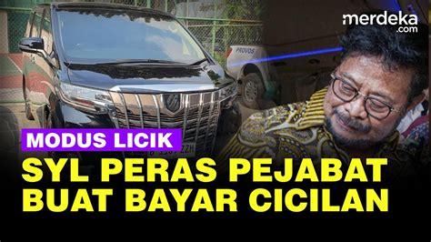 Terbongkar Modus Licik Yasin Limpo Peras Pejabat Kementan Kpk Sebut