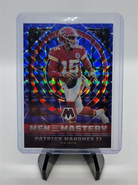 2022 MOSAIC PATRICK MAHOMES II MEN Of MASTERY KANSAS CITY CHIEFS Values