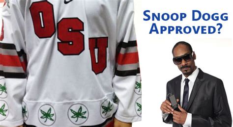 Ohio State Unveils New Marijuana Themed Hockey Jerseys