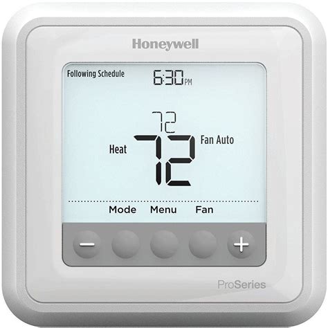 Honeywell Home T6 Pro Programmable Thermostat Manual