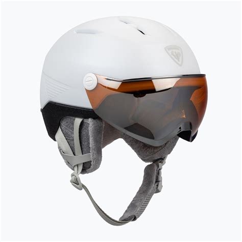 Rossignol Kask Narciarski Damski Fit Visor Impacts Wrk Kh Bia Y