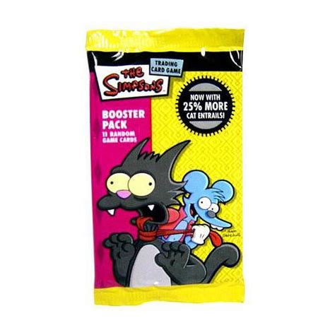 The Simpsons Trading Card Game Krusty Approved Booster Pack