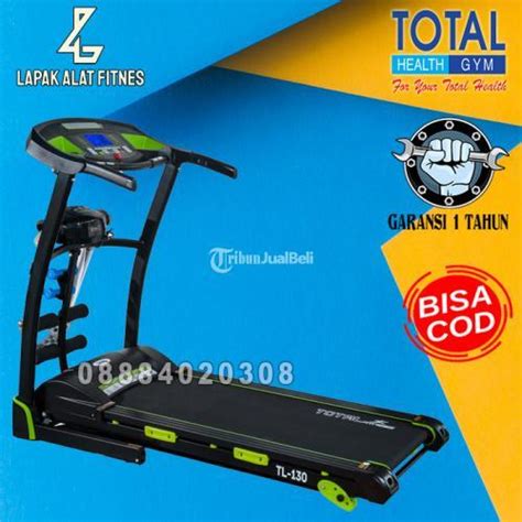 Alat Fitness Treadmill Elektrik Fungsi Tldi Motor Hp Total