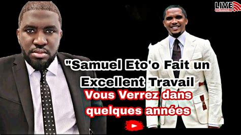 Jean Cr Pin Nyamsi D Fend Samuel Eto O Fils Excellent Youtube