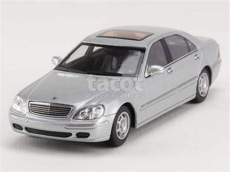 Mercedes S Class W220 1998 Maxichamps 1 43 Autos Miniatures Tacot