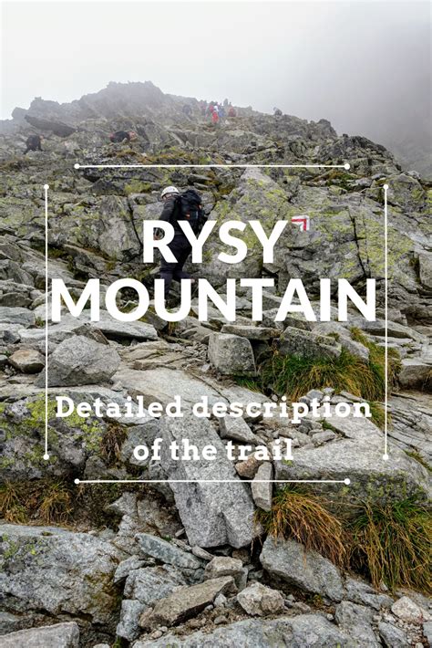 Rysy peak - description of the trail | Hiking photography, Vacation ...