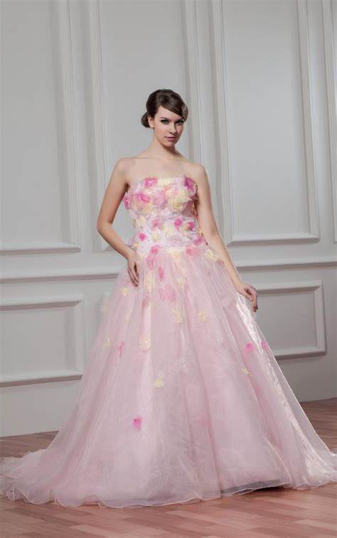 Pink Plus Size Wedding Dress Pluslook Eu Collection