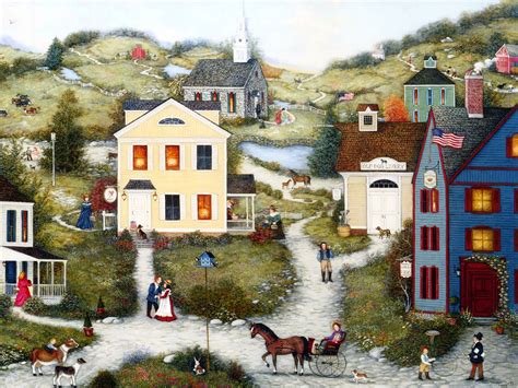 American Folk Art Painting at PaintingValley.com | Explore collection ...