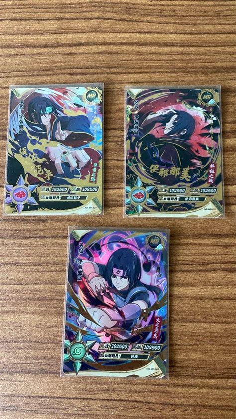 MR Itachi Uchiha Naruto Kayou Trading Collectible Cards Hobbies Toys