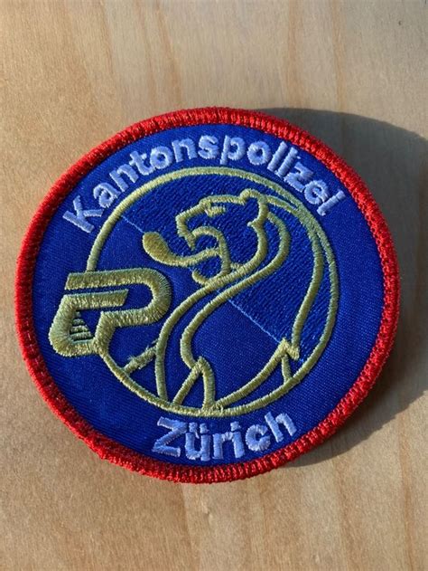 Patch Polizei Kantonspolizei Z Rich Kaufen Auf Ricardo