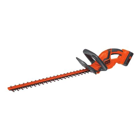 Black Decker V Max In Cordless Battery Powered Hedge Trimmer Kit