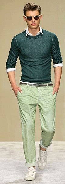 Spring Men S Style Cuffed Pants And Cuffed Denim Divine Style