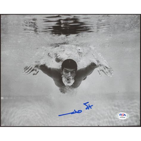 Mark Spitz Signed 8x10 Photo PSA Pristine Auction