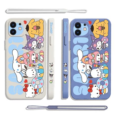 Sanrio Kuromi Pochacco Phone Case For Oppo Realme I I C C