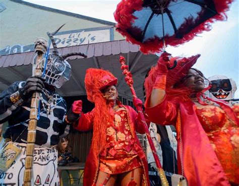 Photos North Side Skull And Bones Gang Wakes Up New Orleans On Fat