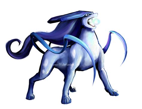 Suicune Shiny By Nyuwa 59 On Deviantart