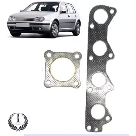 Kit Junta Coletor Escapamento Vw Golf 1 6 8v 02 08 Sapão