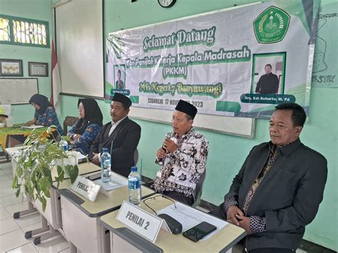 Mts Negeri Banyuwangi Ikuti Penilaian Kinerja Kepala Pkkm Tahun I