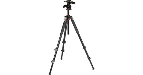 Manfrotto MK055XPRO3-3W Aluminum Tripod with 3-Way MK055XPRO3-3W