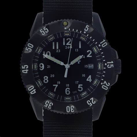 MWC P656 Tactical Series Watch with GTLS Tritium Automatic Sapphire Cr ...