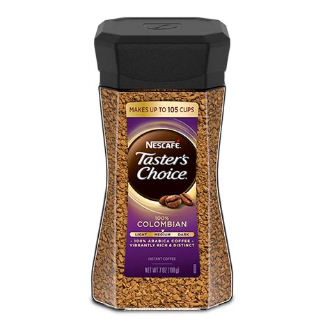 Nescafé Tasters Choice Medium Roast Instant Coffee Jar 7 Oz