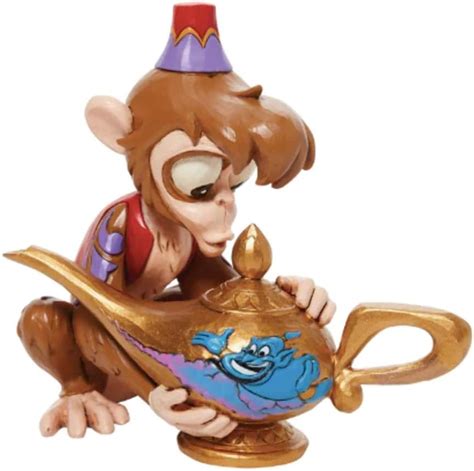 Amazon Enesco Disney Traditions Aladdin Abu With Genie Lamp 4