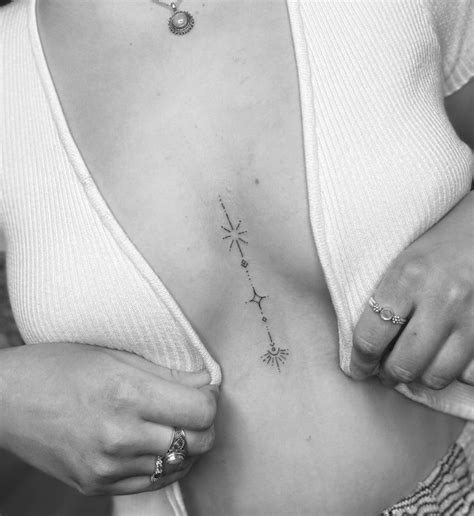 23 Simple Sternum Tattoos EdithJoshua