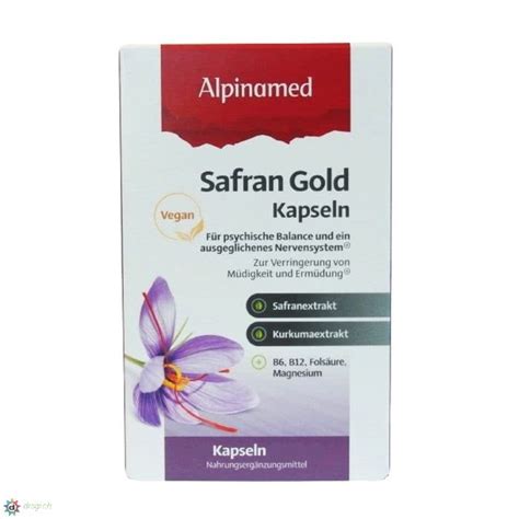 Sparset Portofrei Alpinamed Safran Gold Psyche Nerven M Digkeit