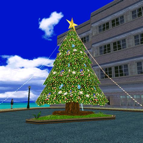 The Christmas Tree in Station Square, adding by... - Sonic The Hedgeblog