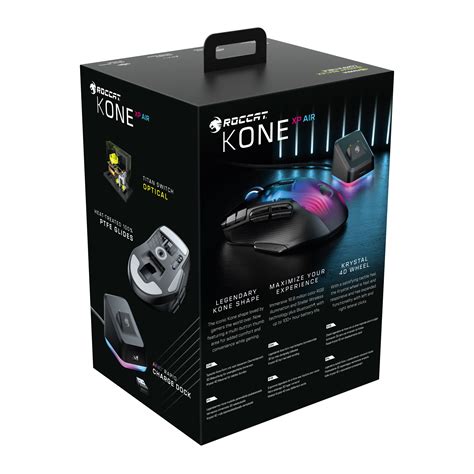 Best Buy Roccat Kone Xp Air Wireless Optical Gaming Mouse With