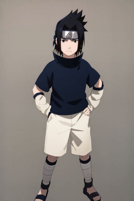 Ai Art Lora Model Sasuke Uchiha Naruto Character Lora Pixai