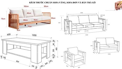 Kích Thước Ghế Sofa Tiêu Chuẩn Mà Bạn Nên Biết Khi Chọn Mua Ghế Sofa