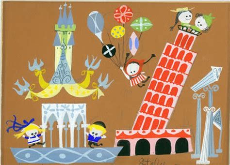 Designing It S A Small World Mary Blair Designing Disney