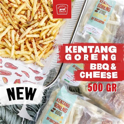 Jual Kentang Goreng Frozen Shoestring BBQ Cheese 500gr French Fries