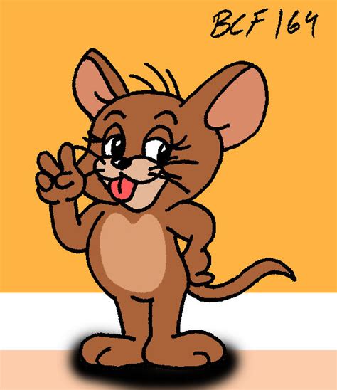 Jerry Mouse Smiling By Bobclampettfan164 On Deviantart