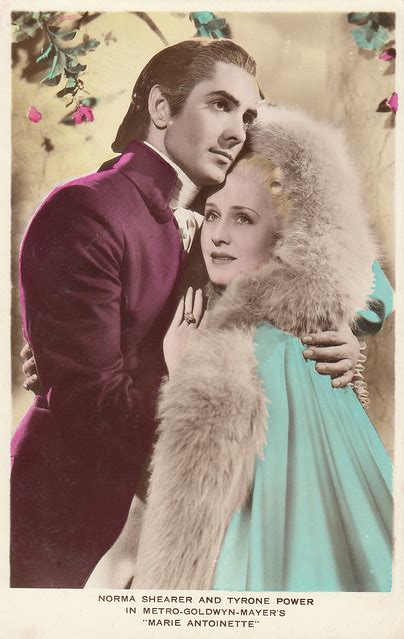 Tyrone Power And Norma Shearer In Marie Antoinette 1938 A Photo On